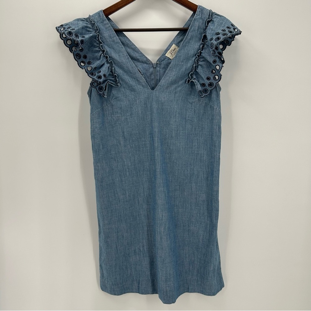 J. Crew Chambray Dress, size 4